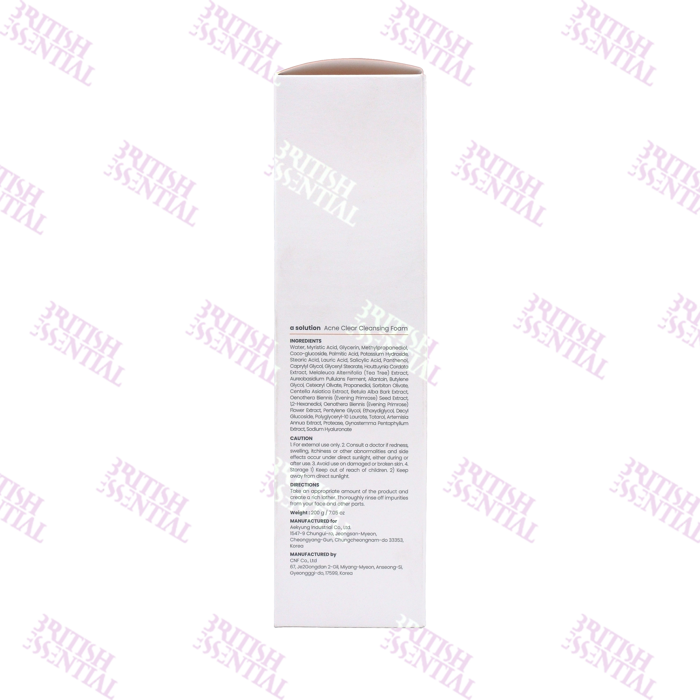 A-SOLUTION ACNE CLEAR GLEANSING FOAM 200g