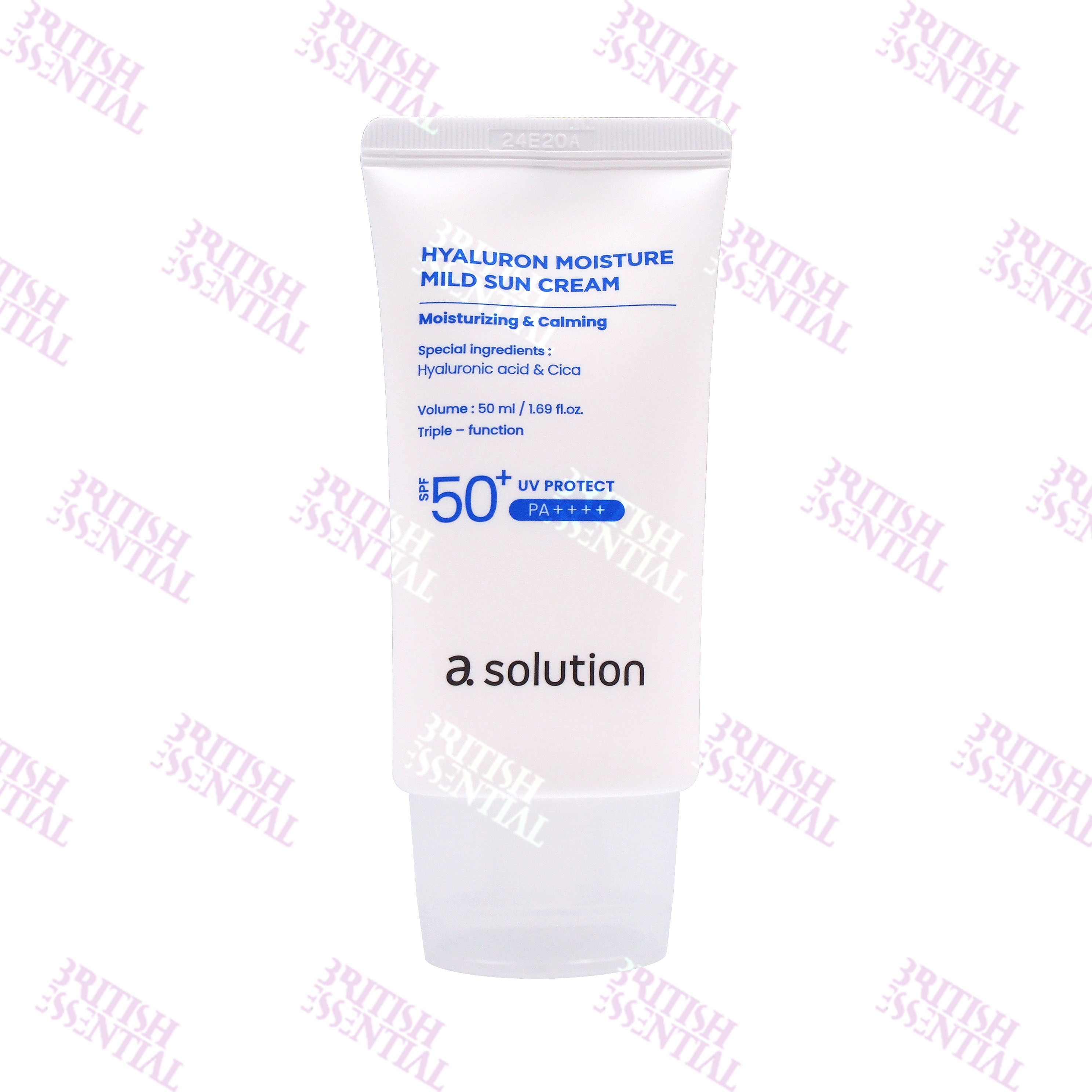 A-SOLUTION HYALURON MOISTURE MILD SUN CREAM 50ml*2