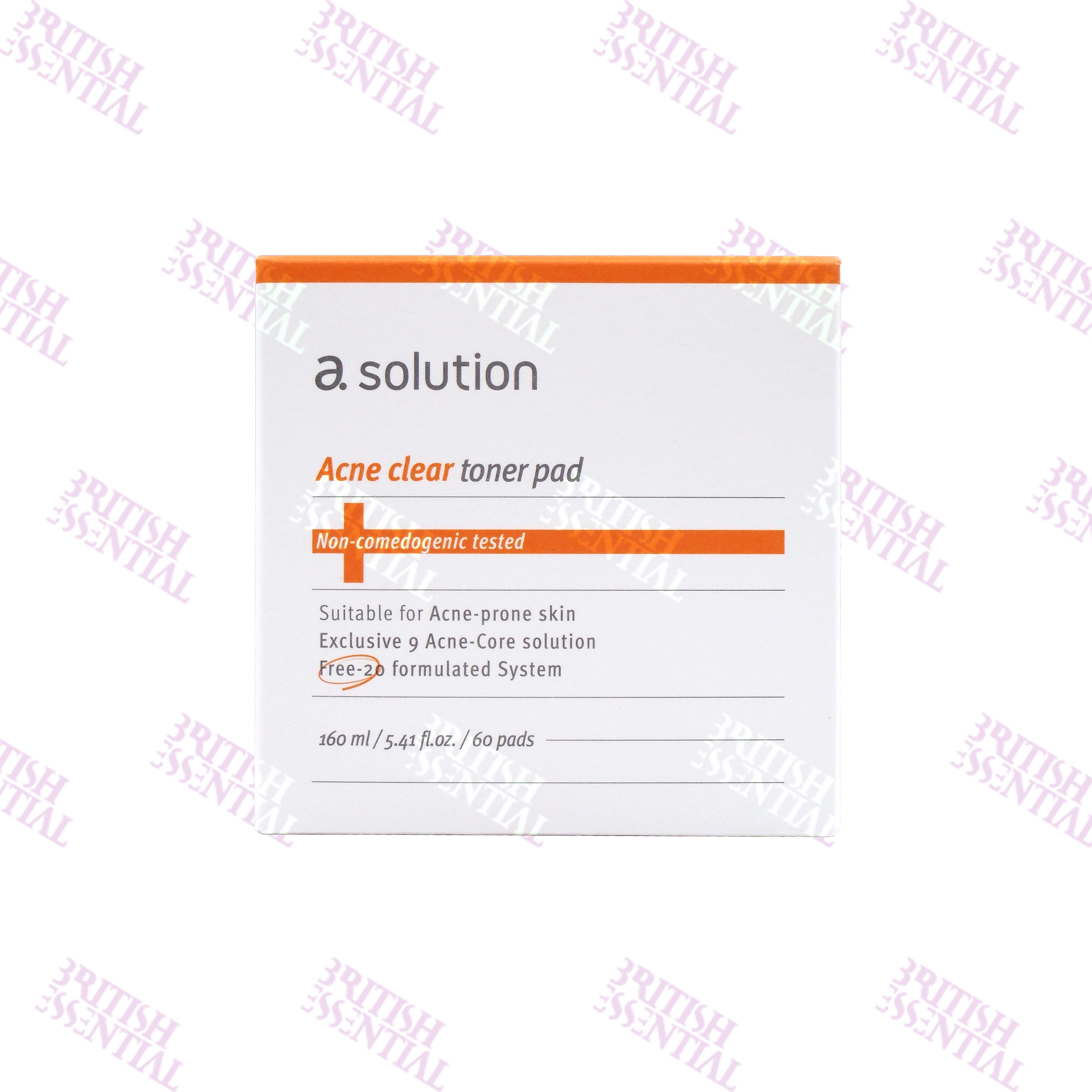 A-SOLUTION ACNE CLEAR TONER PAD 60 PADS