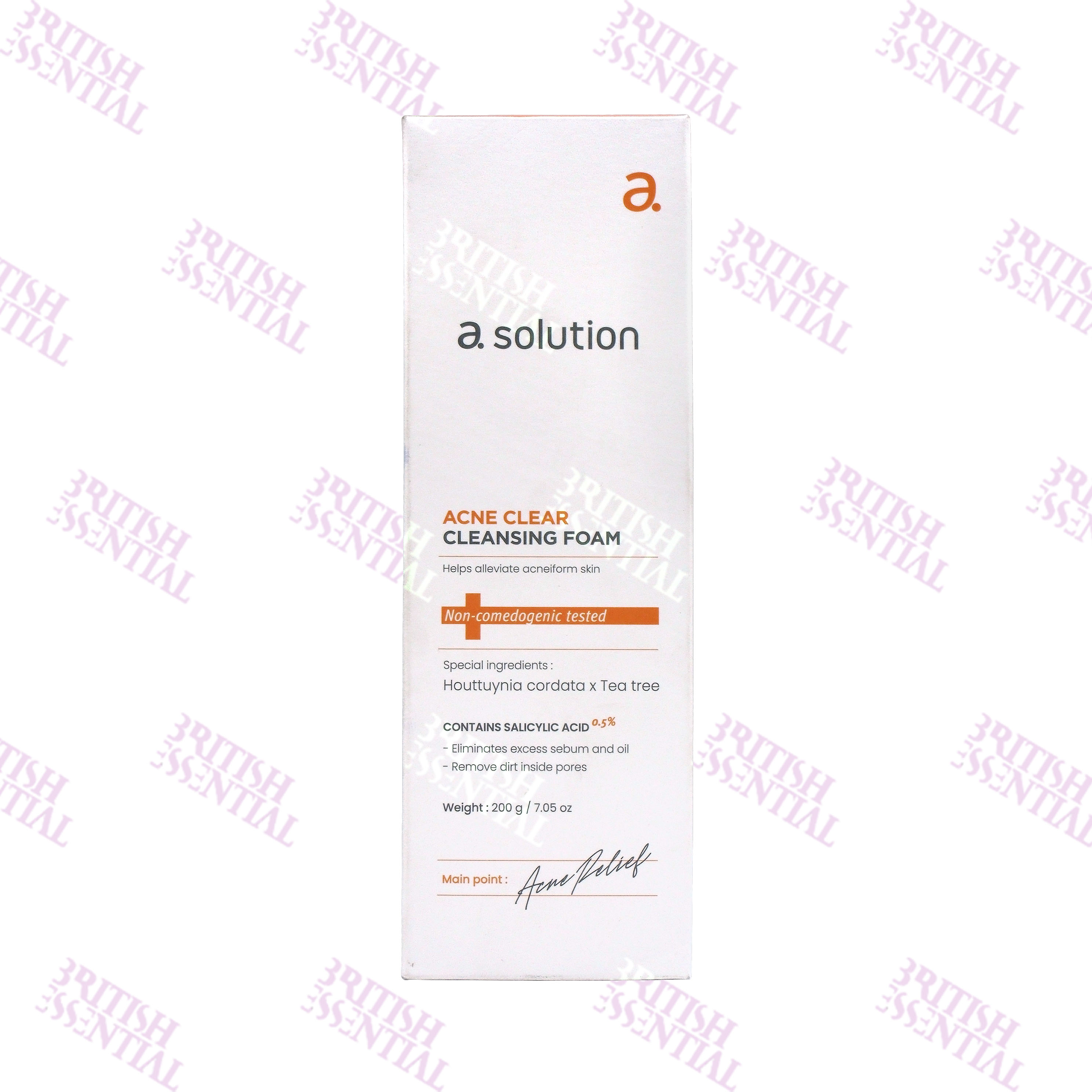 A-SOLUTION ACNE CLEAR GLEANSING FOAM 200g